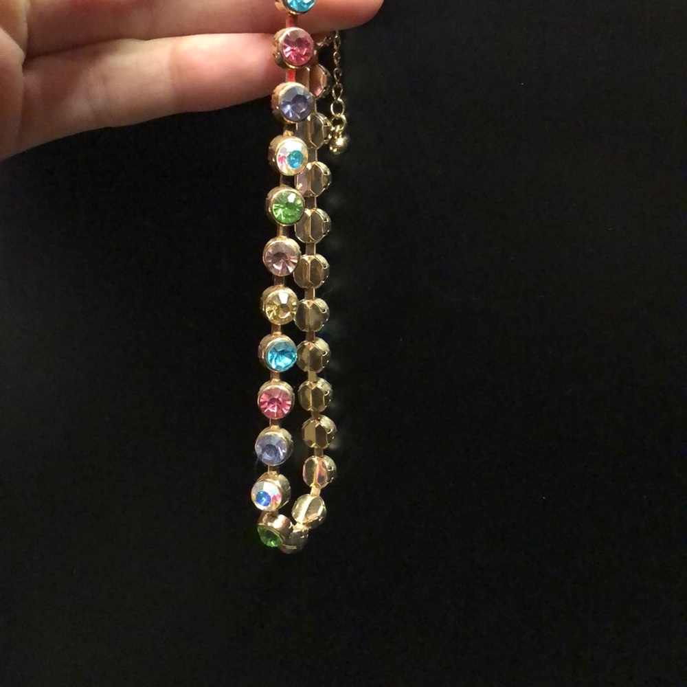 multicolored choker
